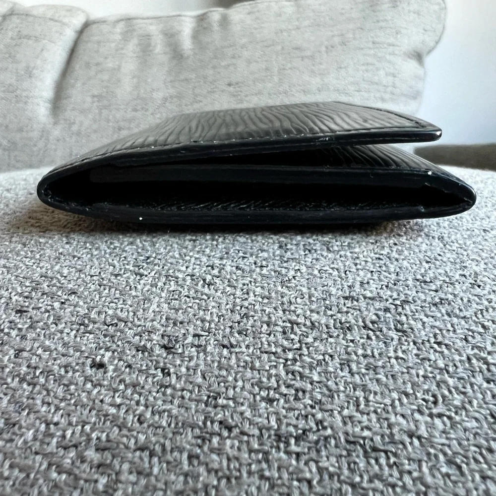 Louis Vuitton Epi Black cardholder